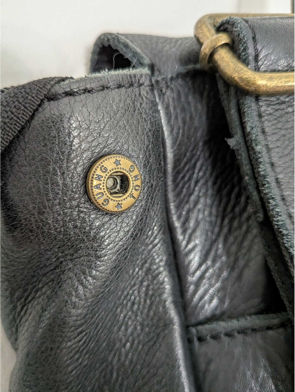 American Leather Co. Leather Backpack Black - Picture 8 of 9